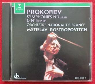 Mstislav Rostropovitch PROKOFIEV CD
