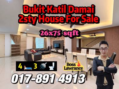 2-storey Terraced House For Sale in Bukit Katil,MLK