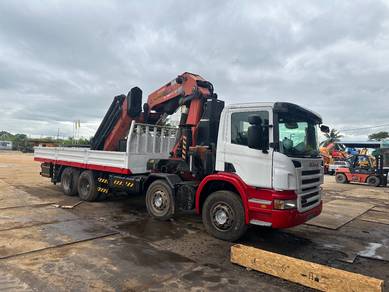 Lorry crane 50t