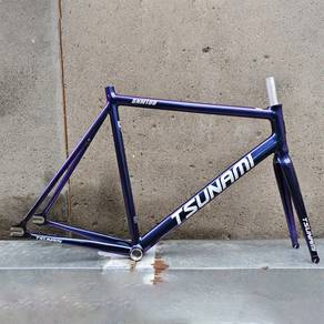 Tsunami fixie frameset 52 M size blue-purple color