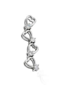 750 WHITE GOLD DIAMOND Pendant (EC00125WGP)