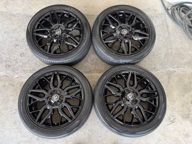 Rim original vios GR 17 inch limited siap tayar