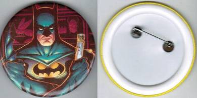 Batman Super Hero #9 Cartoon Button Badge 58mm