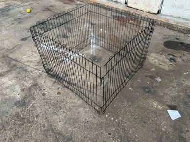 3x3ft Steel Foldable Pet Playpen Playground Enclos