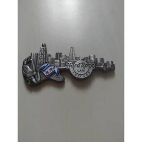 SALE. Hard Rock Cafe Chicago 3D Skyline magnet