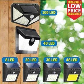 [25.11] LAMP SOLAR MOTiON SENSOR LIGHT LAMPU MURAH