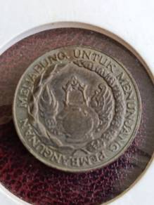 1974 syiling Indonesia 10 rupiah
