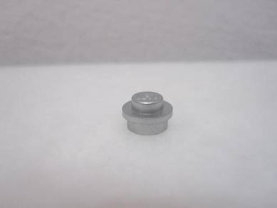 LEGO Silver Color 1X1 Round Plate