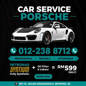 Porsche Petronas Engine oil Service Maintenance