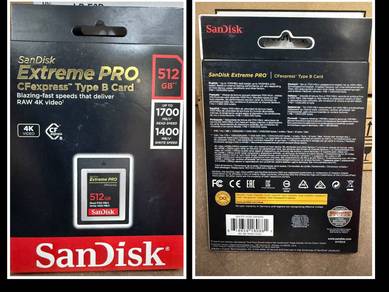 SanDisk Extreme Pro CFexpress® Card Type B - 512GB