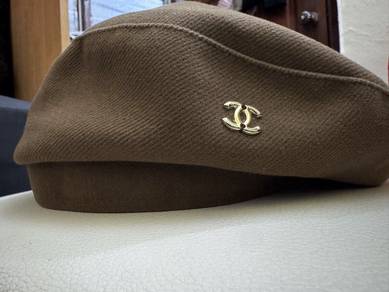 Chanel Brown Beret Hat