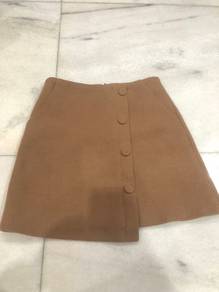 thick knit skirt