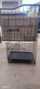 Sangkar Kucing Besar 3 tingkat 