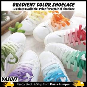 Yasuit Gradient 1 pair Shoelace Tali Kasut TwoTone
