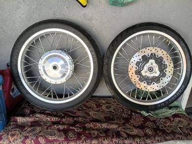 Rim Alloy AIKSIA NVX + Tayar Maxxis Diamond