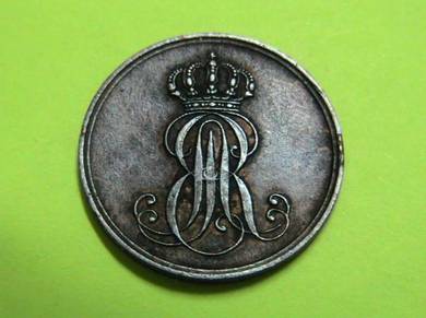 Braunschweig Calenberg Hannover 1 pfennig 1846