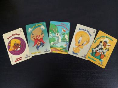 Vintage Phone Cards Warner Brothers