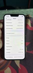 Iphone 13 green 256gb used