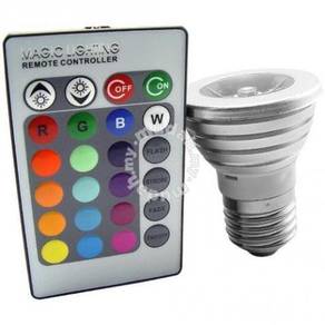 LED Change 16 Colours With Remote Control