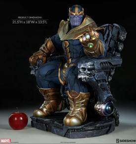 Sideshow Thanos on Throne Maquette