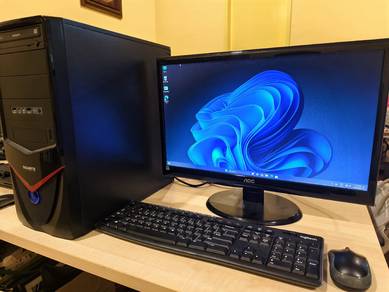 Set Desktop PC i5-4440 16GB RAM SSD + Monitor AOC 