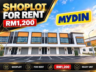 Shop lot For Rent in Jenjarom,SGR