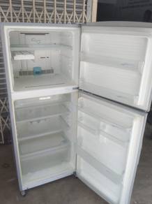 Sharp fridge refrigerator 2door 430-L