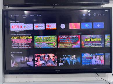 Sharp 60 inch tv display