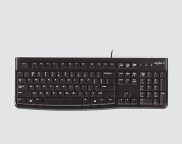 Logitech USB Wired Keyboard & Mouse (Combo)
