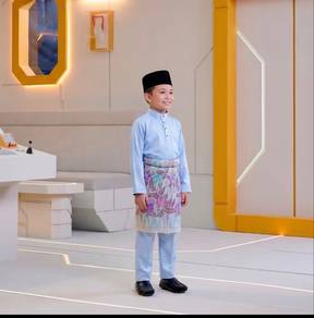 KIDS baju melayu bulan bintang 2026