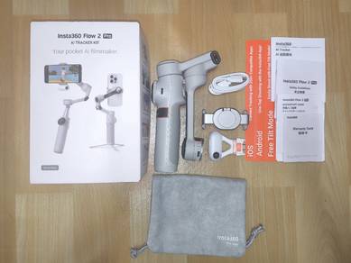 Insta360 Flow 2 Pro Ai Tracker Bundle 