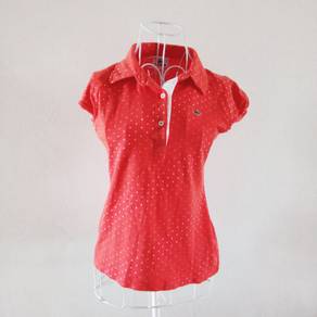 Lacoste Multicolour Doted Red Top