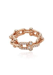 TIFFANY HARDWEAR SMALL LINK Ring (EC00196RGR)
