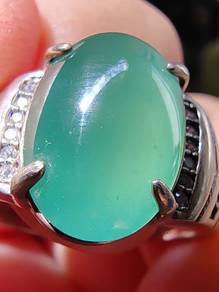 Icy Ice Green Natural Burma Jadeite Jade