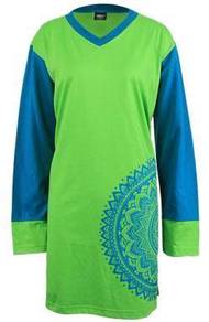 T-shirt Muslimah Printing Enzo Code 8088 L.Green