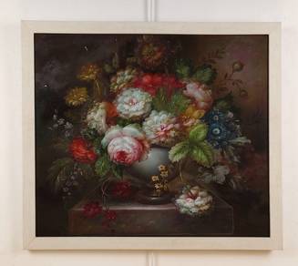 Oil Painting – Floral Still Life