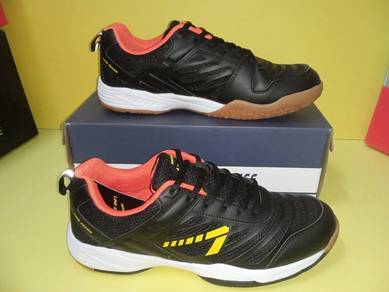 ITEM BARU_Kasut Sukan Badminton Black size 10uk