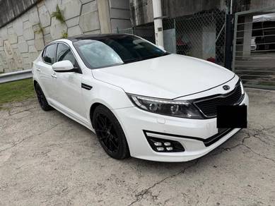 Kia Optima K5 in Jalan Kuching, KUL