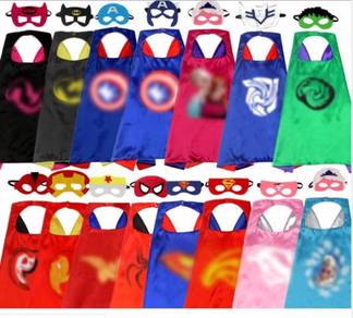 Halloween kid party cape superhero avenger child 3