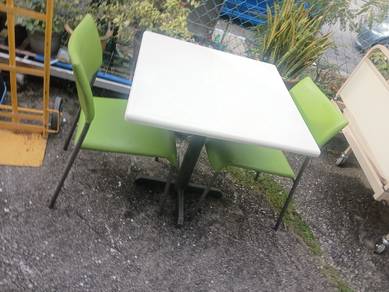 set meja makan kedai 