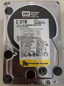 WD Caviar Black 2 TB Hard Disk HDD 3.5 7200 RPM