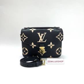 Preloved LV Bicolor Pochette Metis GHW