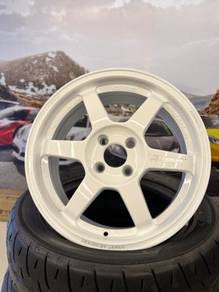NEW AOW TE37 16x7j 4x100 MYVI ALZA VIOS CITY JAZZ