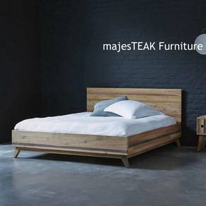 Teak Solid Bed Frame RB-001