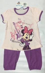 Disney Baby Minnie Mouse Dark Purple Top & Pants