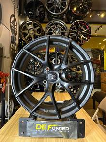 NEW RIM SW01 17x7.5 4x114.3 +35 MATT BLACK