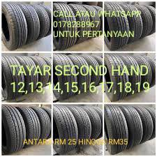 Penjual & Pemborong tayar second hand Murah