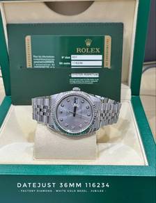 Rolex Datejust 36mm 116234 💎 Silver dial