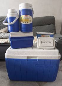 Coleman Cooler Combo (Blue, 54-Qt / 5 Qt / 1/3 Gal