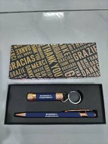 JBL Composite Metal Pen & LED Flashlight Set